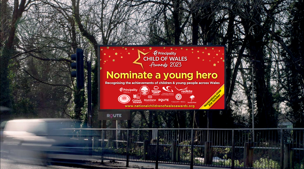 Route Media proud to be the official media partner for the Principality Child of Wales Awards 2023