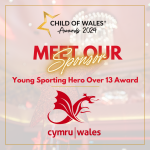 Sponsor highlight: Commonwealth Games Wales sponsors our Young Sporting Hero Over 13 Award